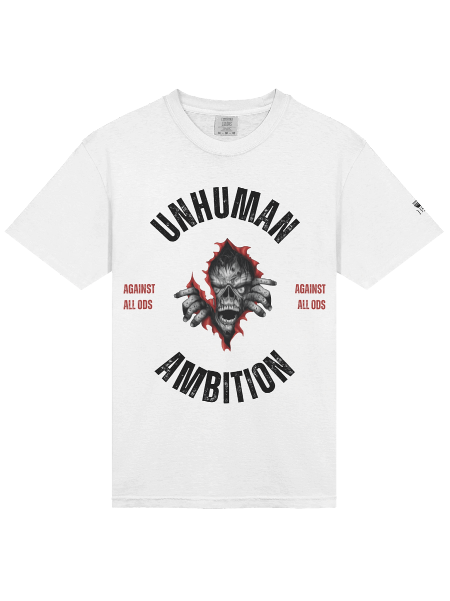 Unhuman Ambition: Against All Odds Relaxed T-shirt product image (3)