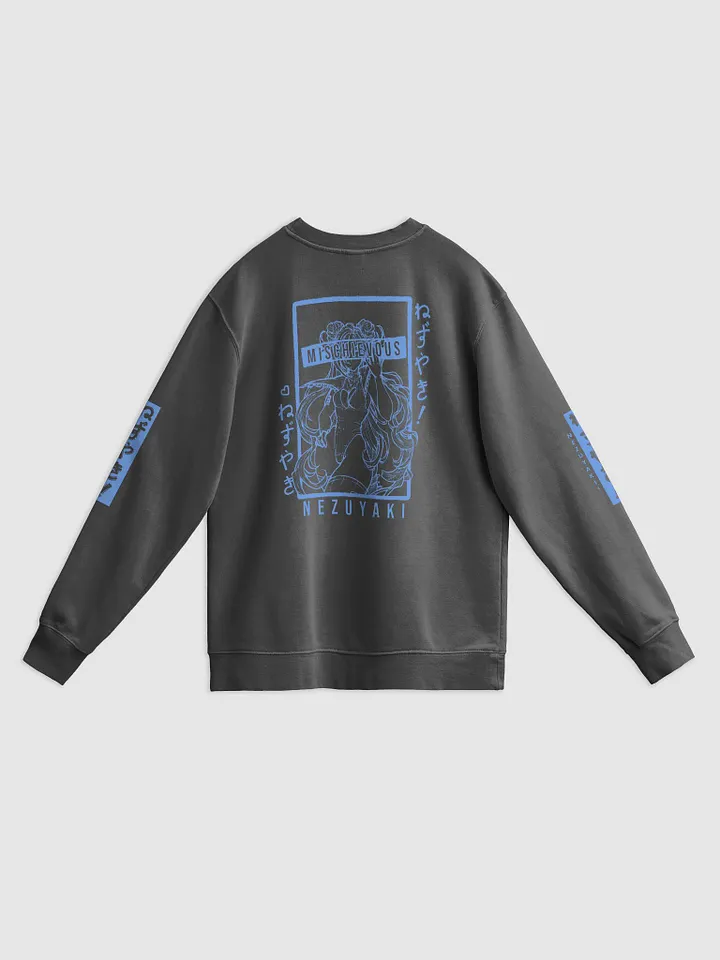 Mischievous Nezuyaki Midweight Sweatshirt (Blue) product image (2)