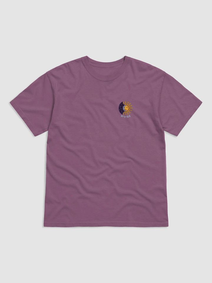 Celestial Harmony Sun & Moon organic cotton T-Shirt product image (4)