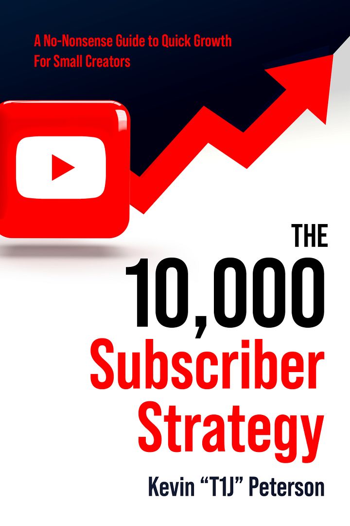The 10,000 Subscriber Strategy: A No-Nonsense Guide to Rapid Channel Growth For Small YouTube Creators (PDF) product image (1)
