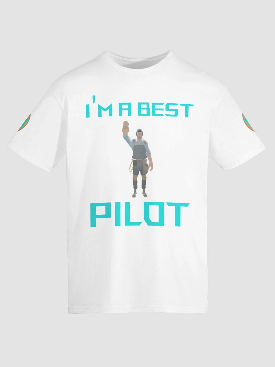 Terengineer Pilot Softstyle T-Shirt (Black/White) product image (17)