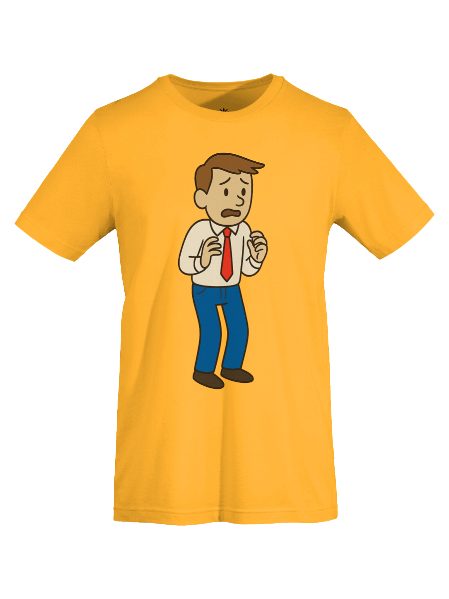 Business Casual Anxiety: "Ted the Terrified Teacher" Unisex T-Shirt product image (76)