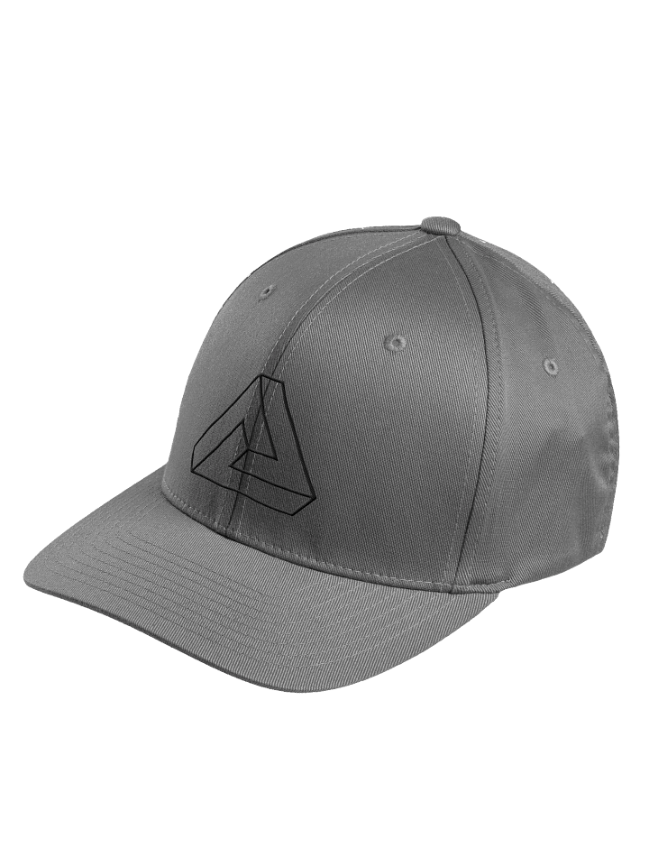 Black Outline Embroidered Flexfit Cap product image (2)
