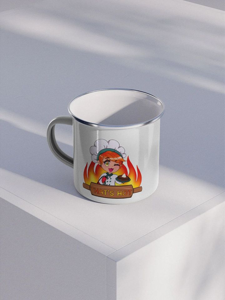 That's Hot Enamel Mug product image (1)