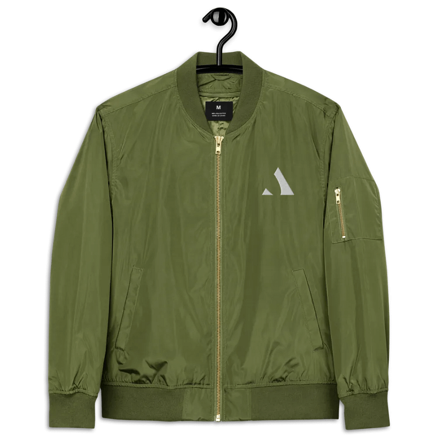 Minimalist Geometric Bomber Jacket product image (35)