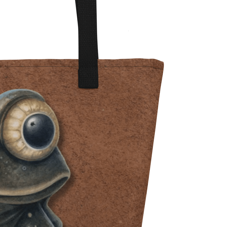 Spooky Frog & Snail Tote Bag. product image (3)