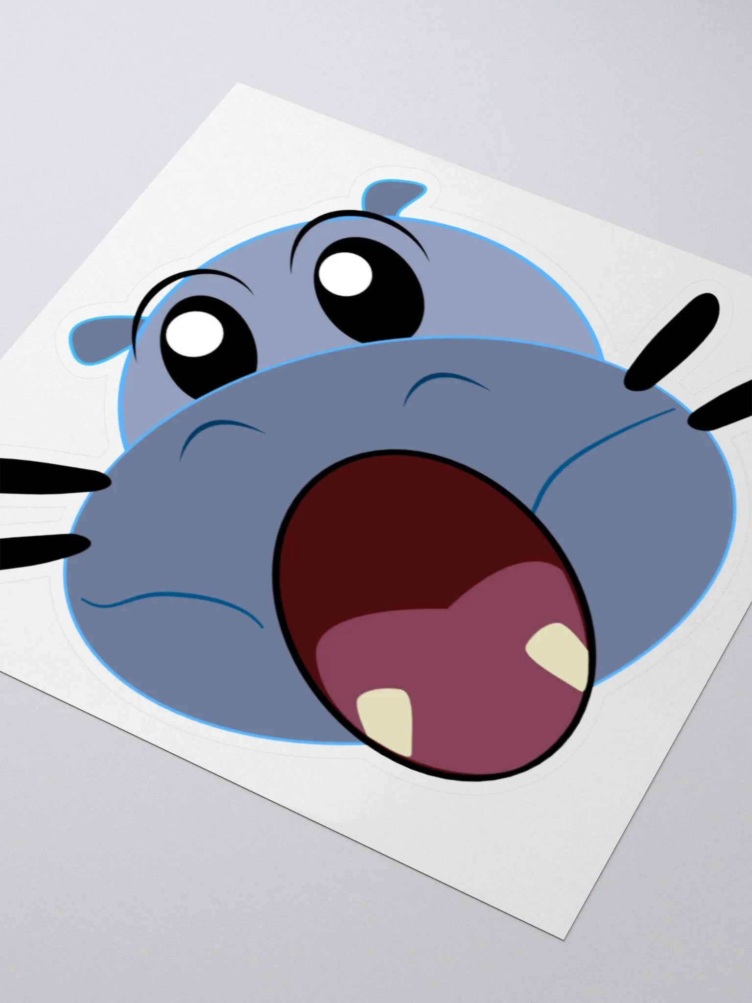 Fiona Gasp Sticker 3x3 inch product image (3)