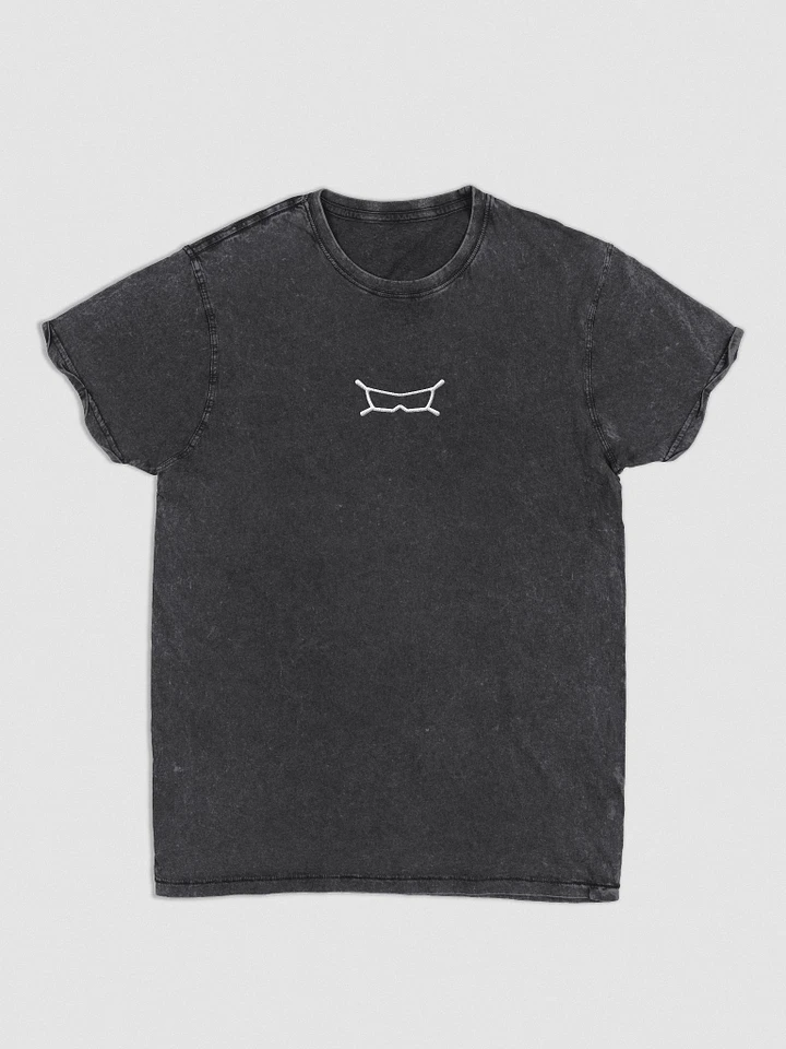 Faded Black Tee (Embroidered Logo) product image (1)