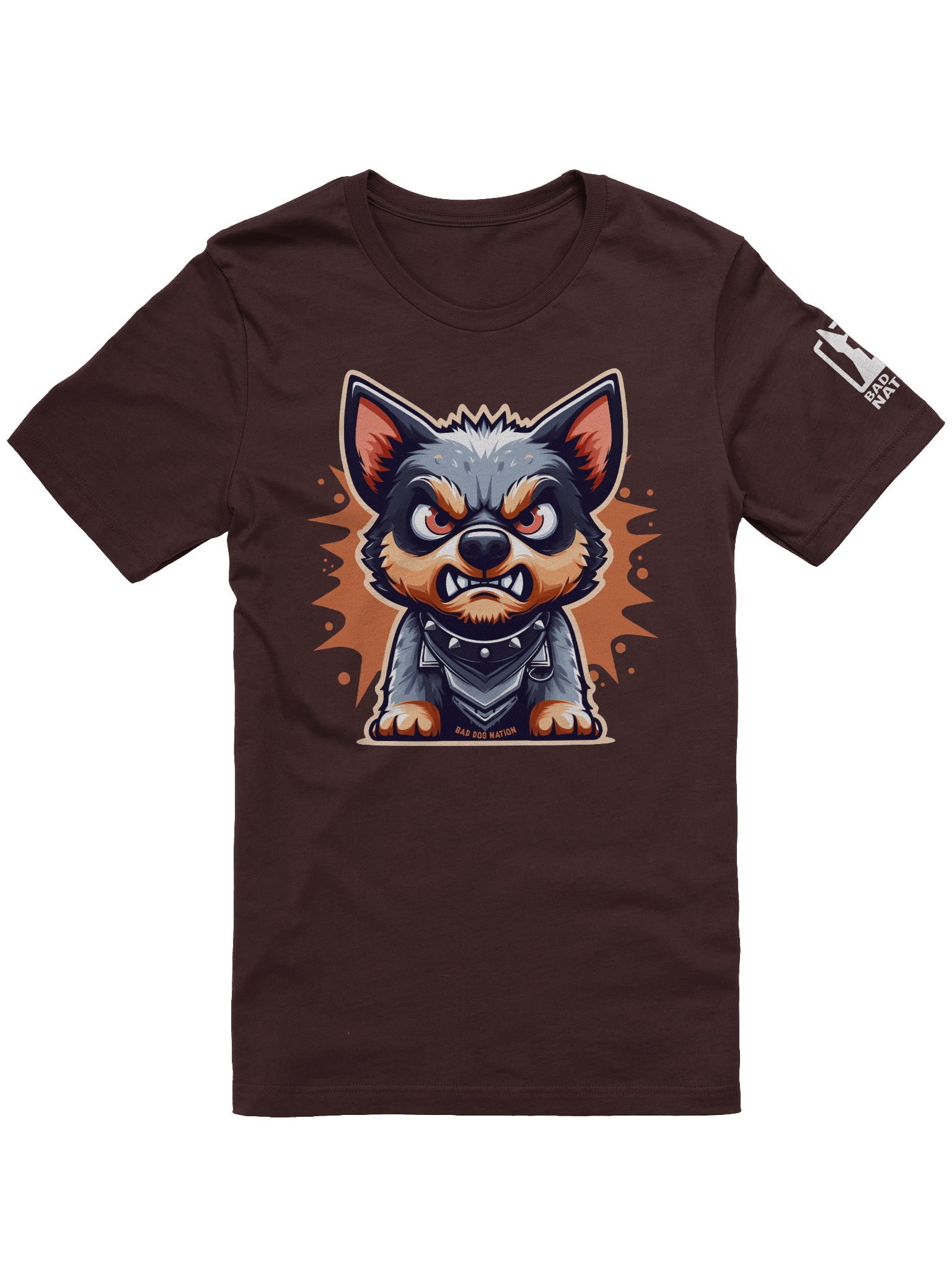Australian Cattle Dog/Blue Heeler Angry Pup - Premium Unisex T-shirt product image (1)