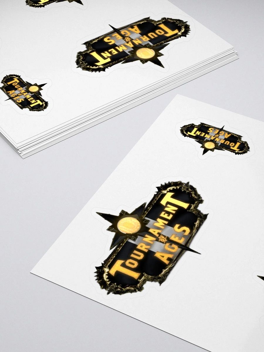 Tournament of Ages - Full Logo - Sticker Sheet product image (4)