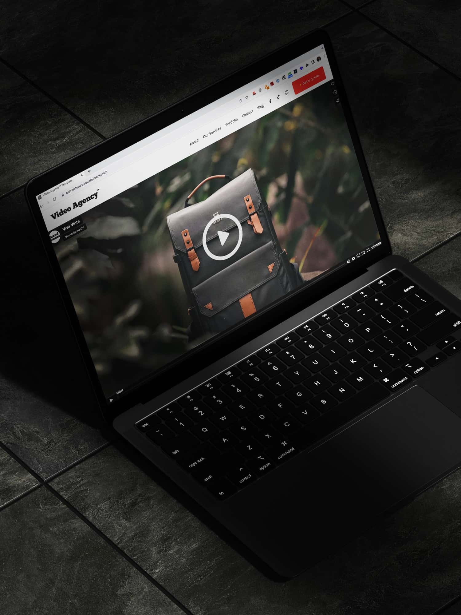 Videographer Website Template product image (6)