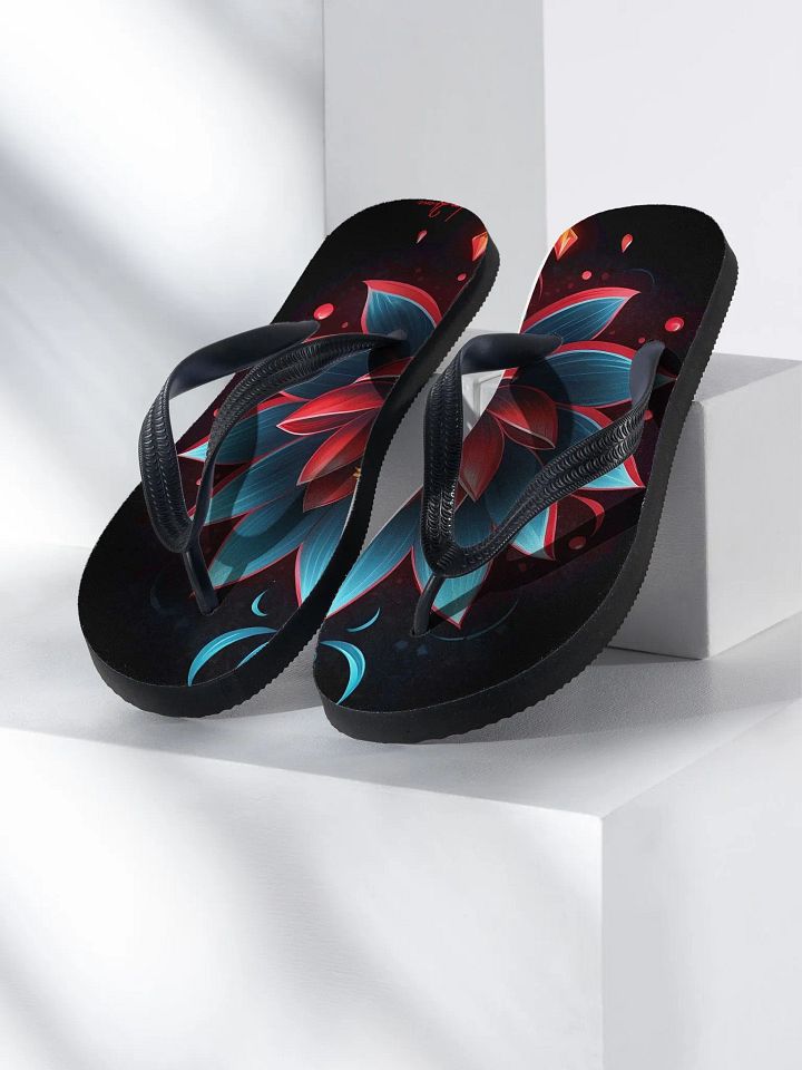 Mystical Lotus Fantasy - Flip-Flops product image (1)