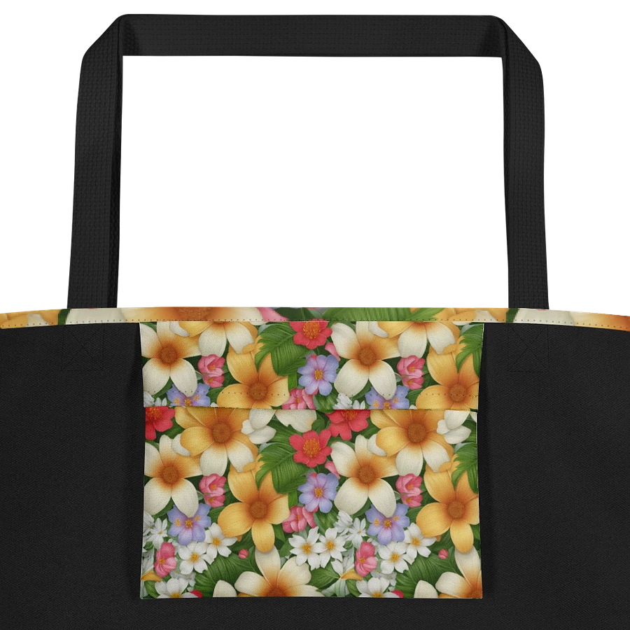 Bold Floral All Over Print Tote Bag product image (4)