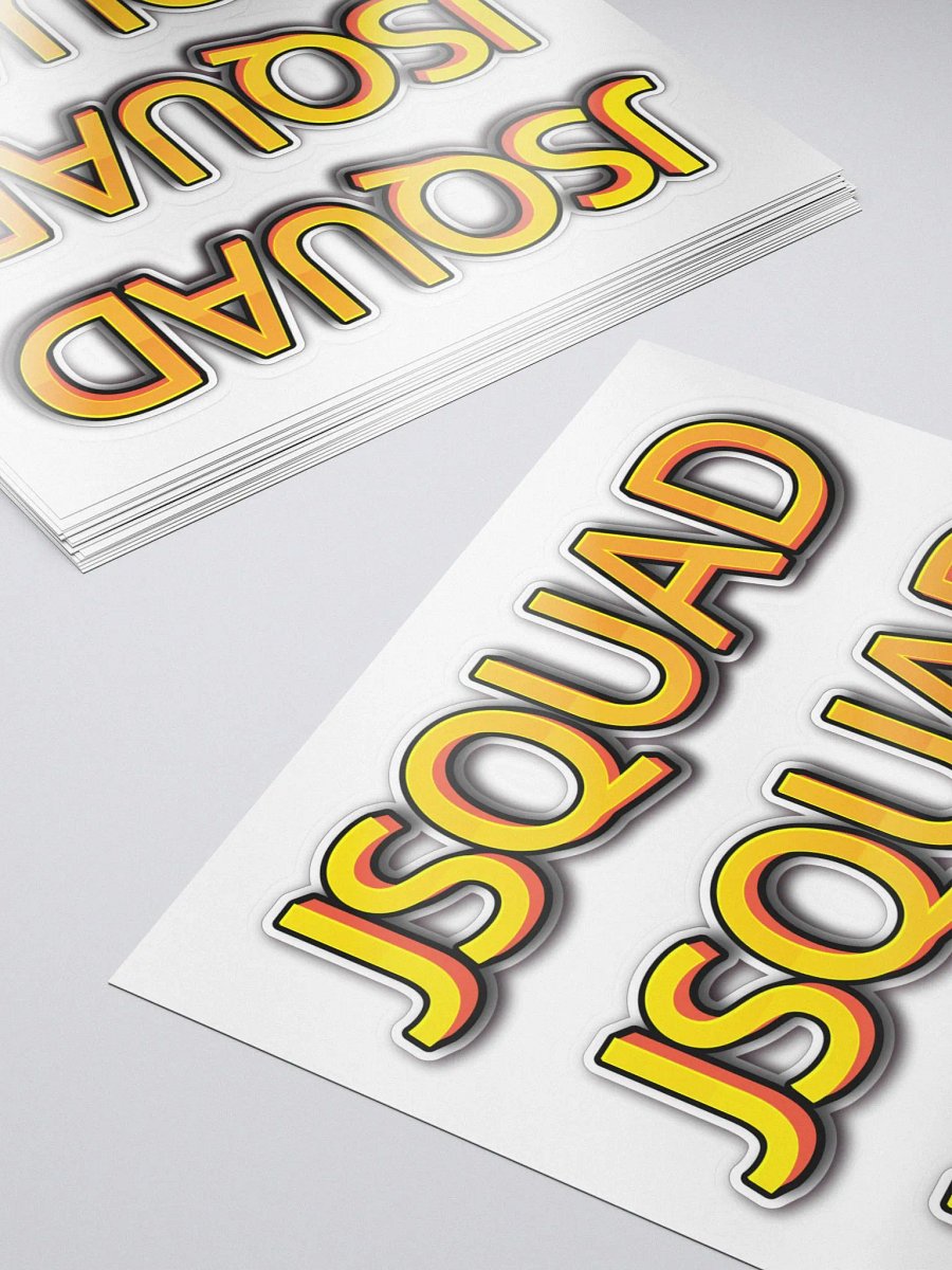 JSQUAD sticker product image (5)