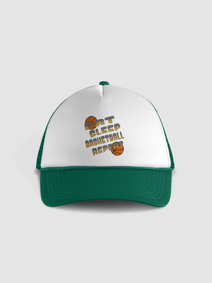 Eat Sleep Basketball Repeat Fever Trucker Hat product image (5)