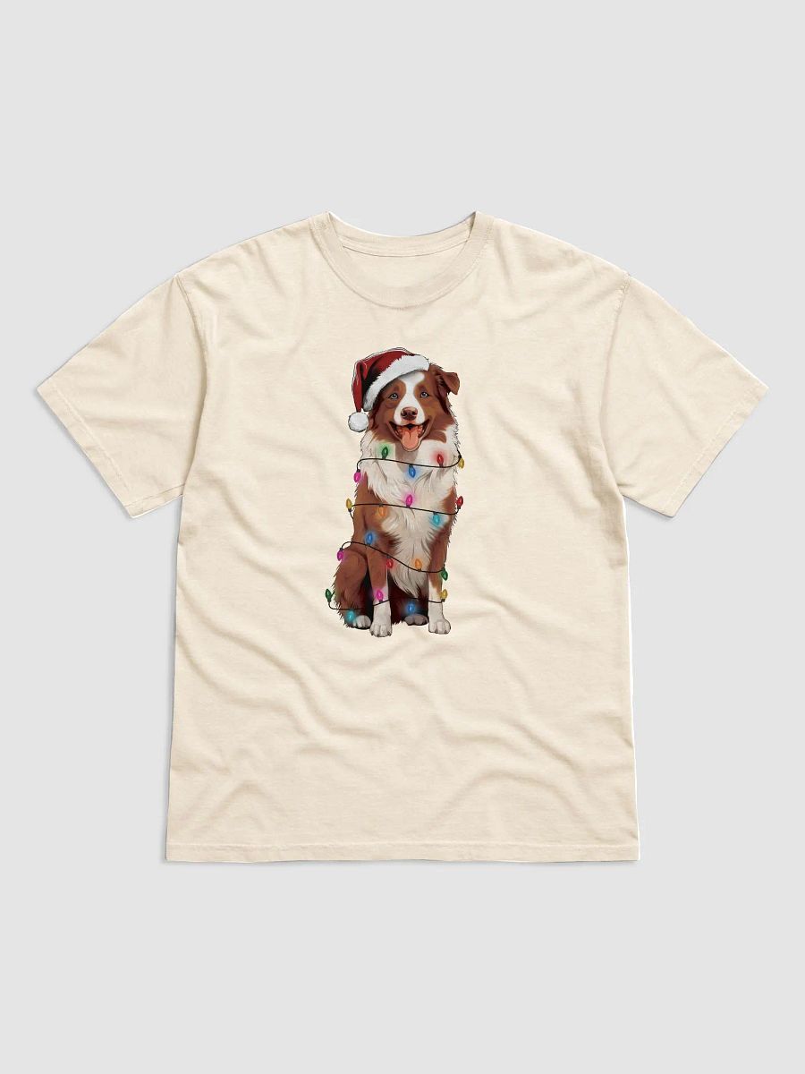 Funny Australian Shepherd(Red Tricolor) Christmas T-Shirt product image (19)