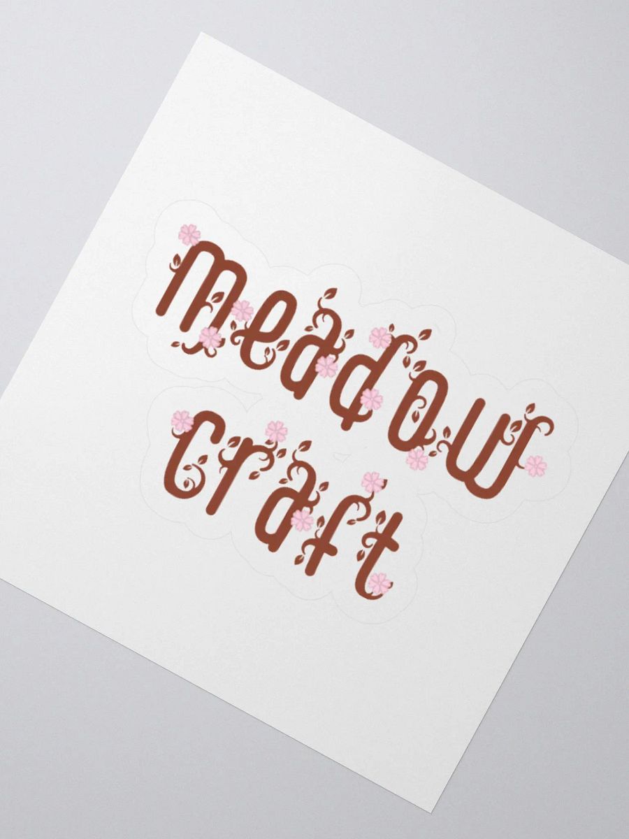 Meadowcraft S1 logo sticker product image (2)