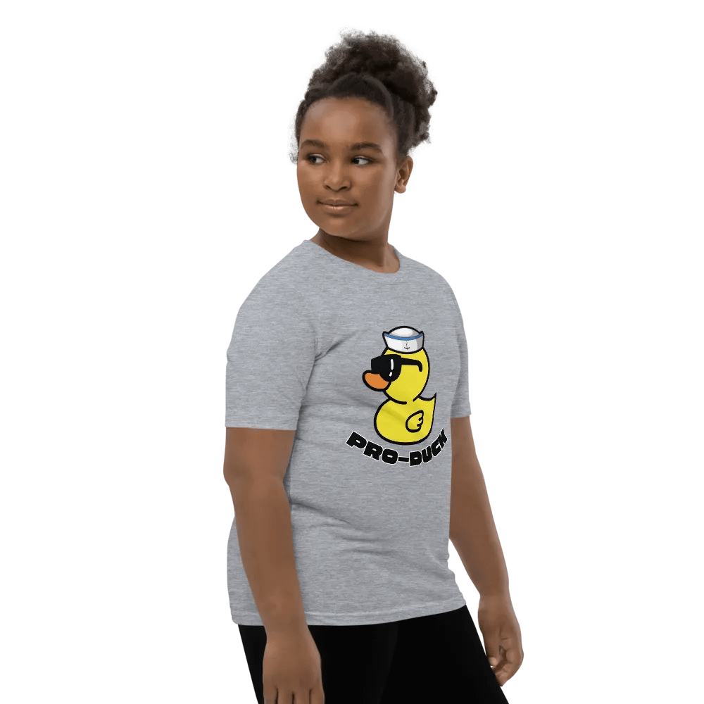 Youth Pro-Duck T-Shirt - Gray product image (4)