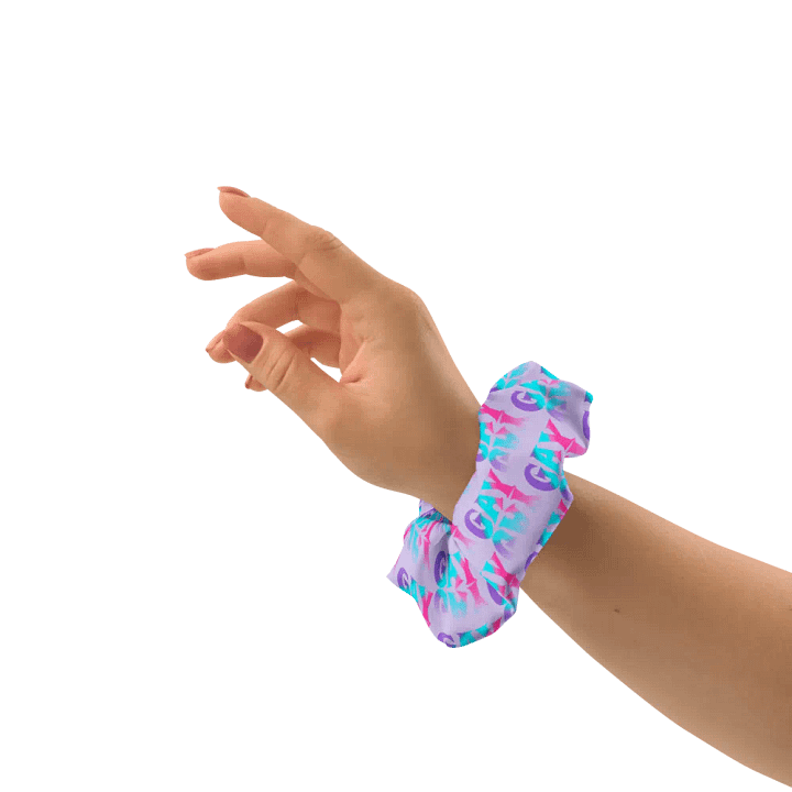 Gay Reflections Scrunchie with Bow product image (1)