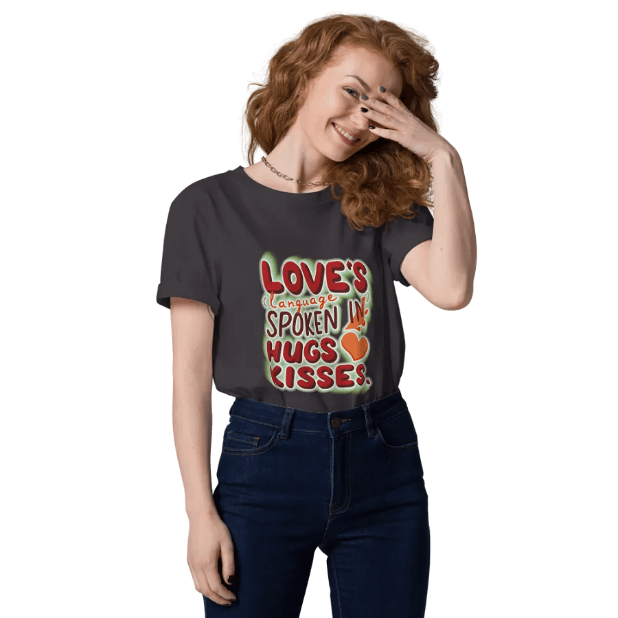 Love's Language spoken in hugs & Kisses T-shirt product image (8)