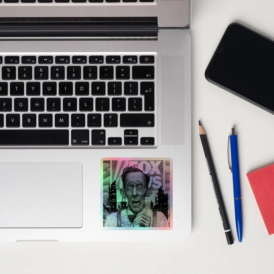 Doomsday Profits Holographic Sticker product image (10)