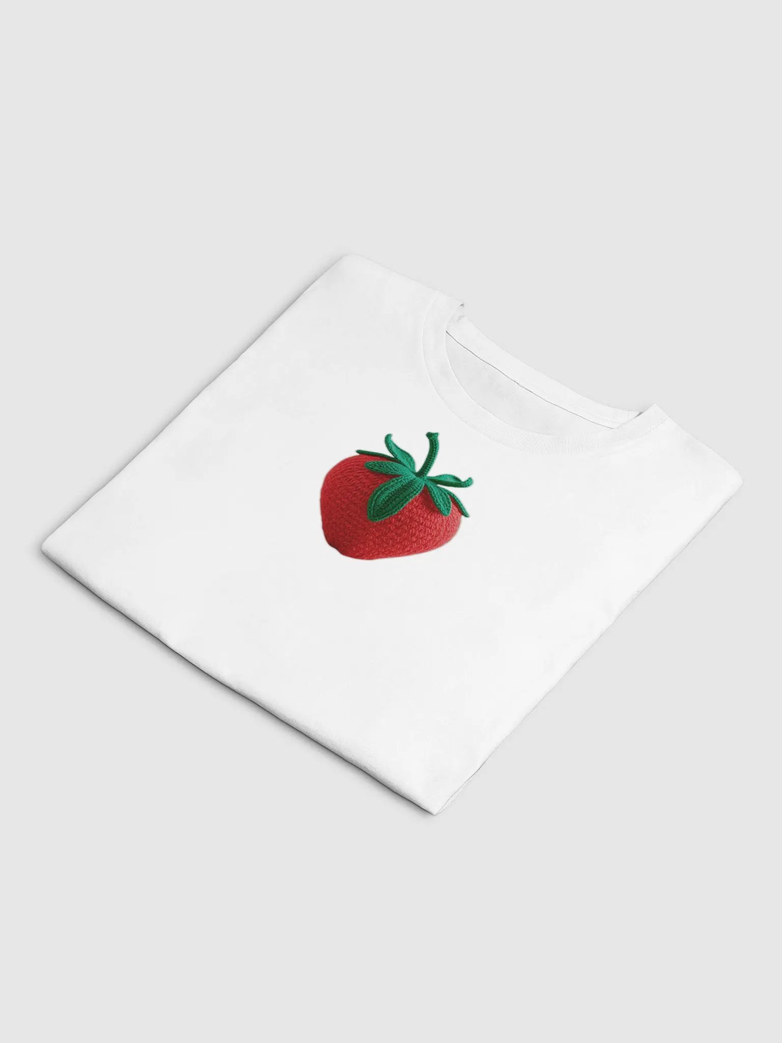 CozyAvocado Women's Premium Strawberry Crop Top #6 product image (4)