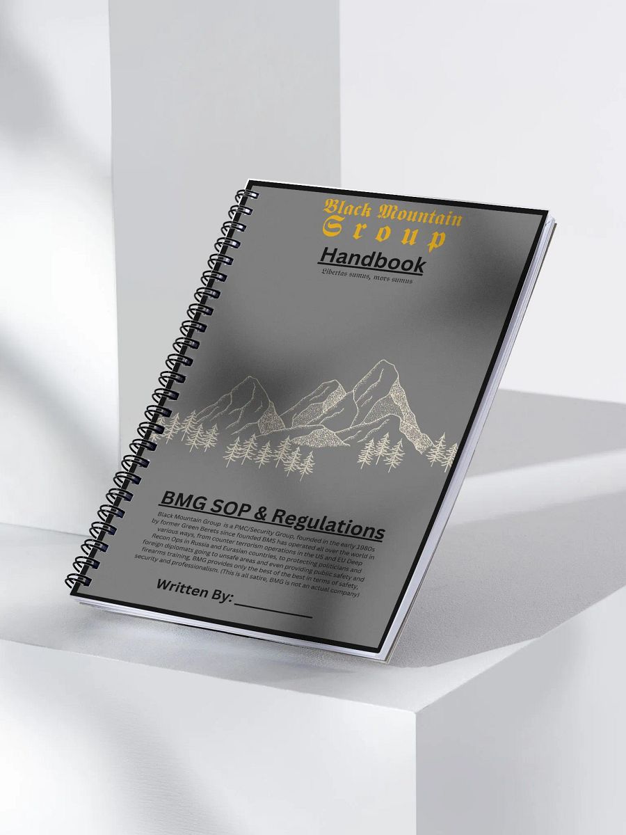 Black Mountain Group Handbook product image (3)