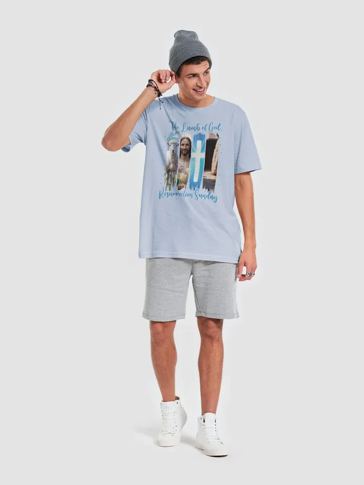 Lamb of God Resurrection Sunday Easter Tee product image (2)