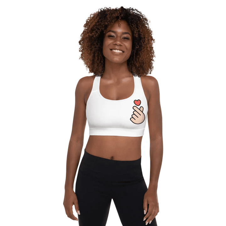 Sports Bra i love k-pop product image (1)