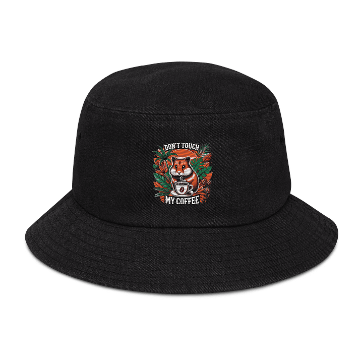 Coffee Hamster Design Bucket Hat product image (1)