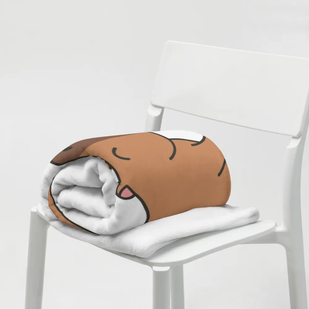 ABC capybara cute blanket product image (7)