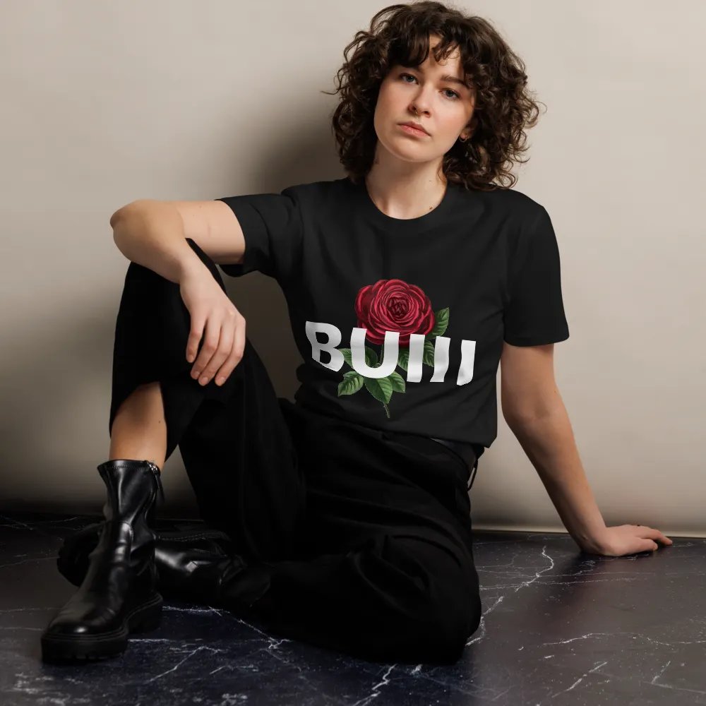 BUIII Logo Rose T-shirt product image (12)