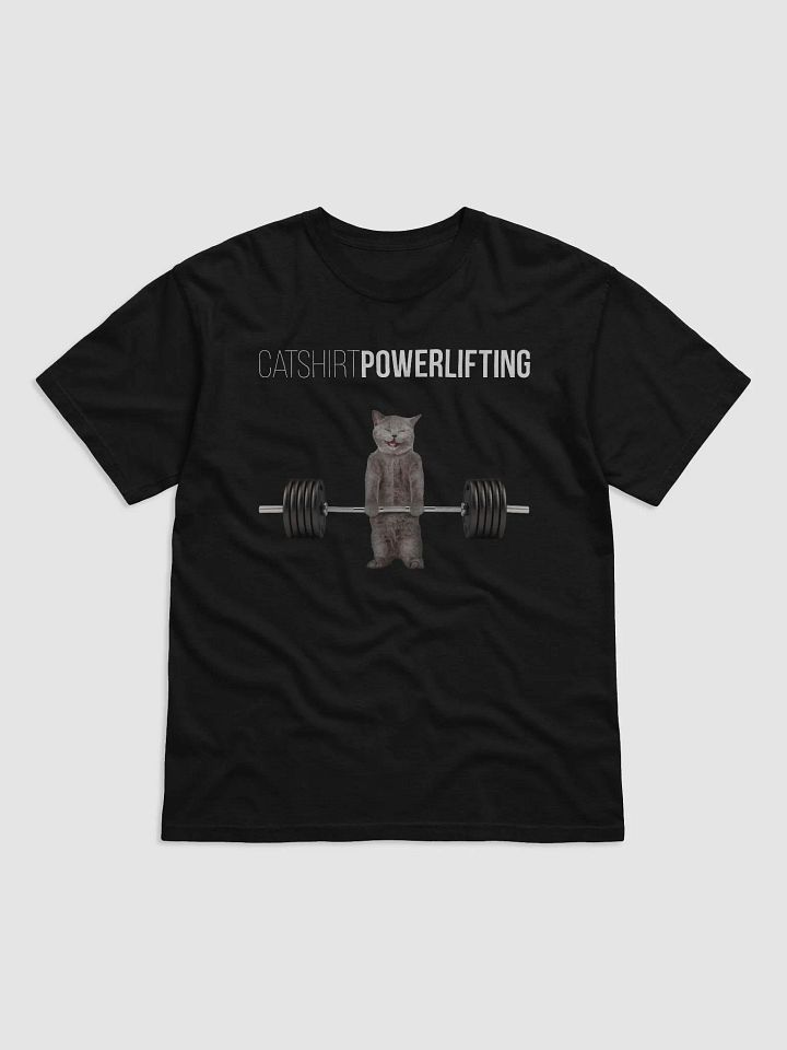 Deadlifting Cat Tee product image (1)