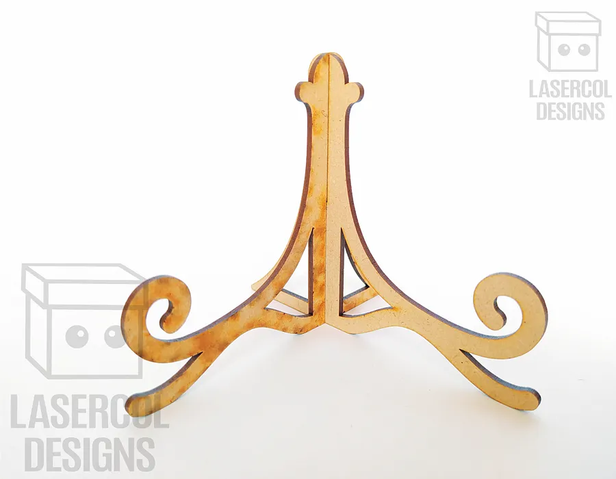 Easel Plate Stand Set 2 - Laser Cut Files product image (5)