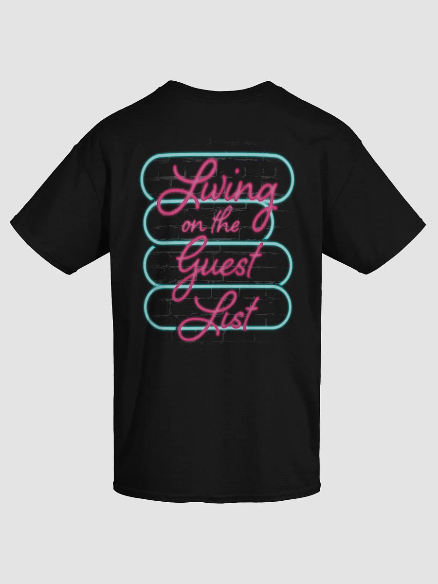 Neon Guest List T-Shirt product image (1)