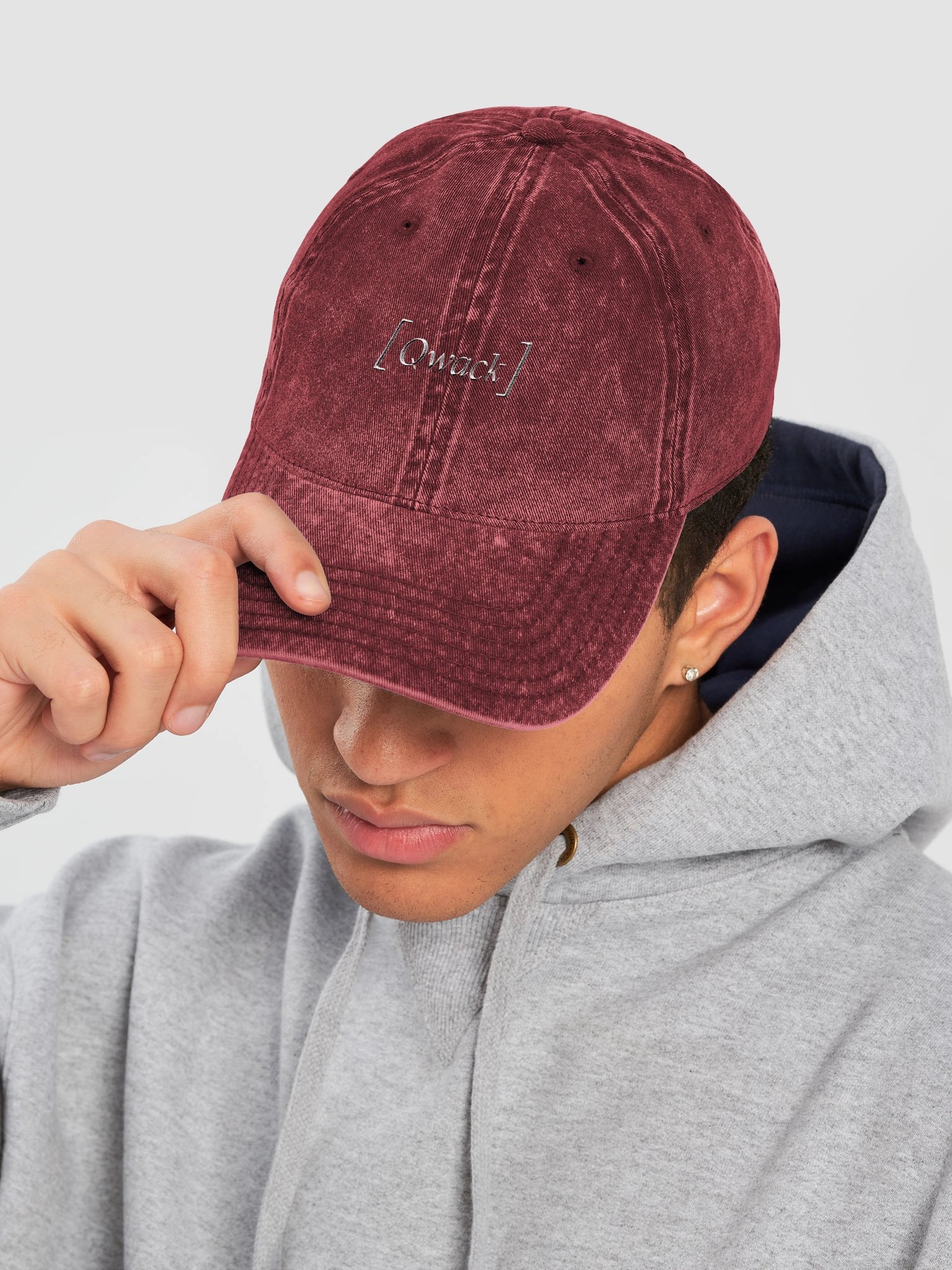 Minimalist Vintage Dad Hat - [Qwack] product image (7)
