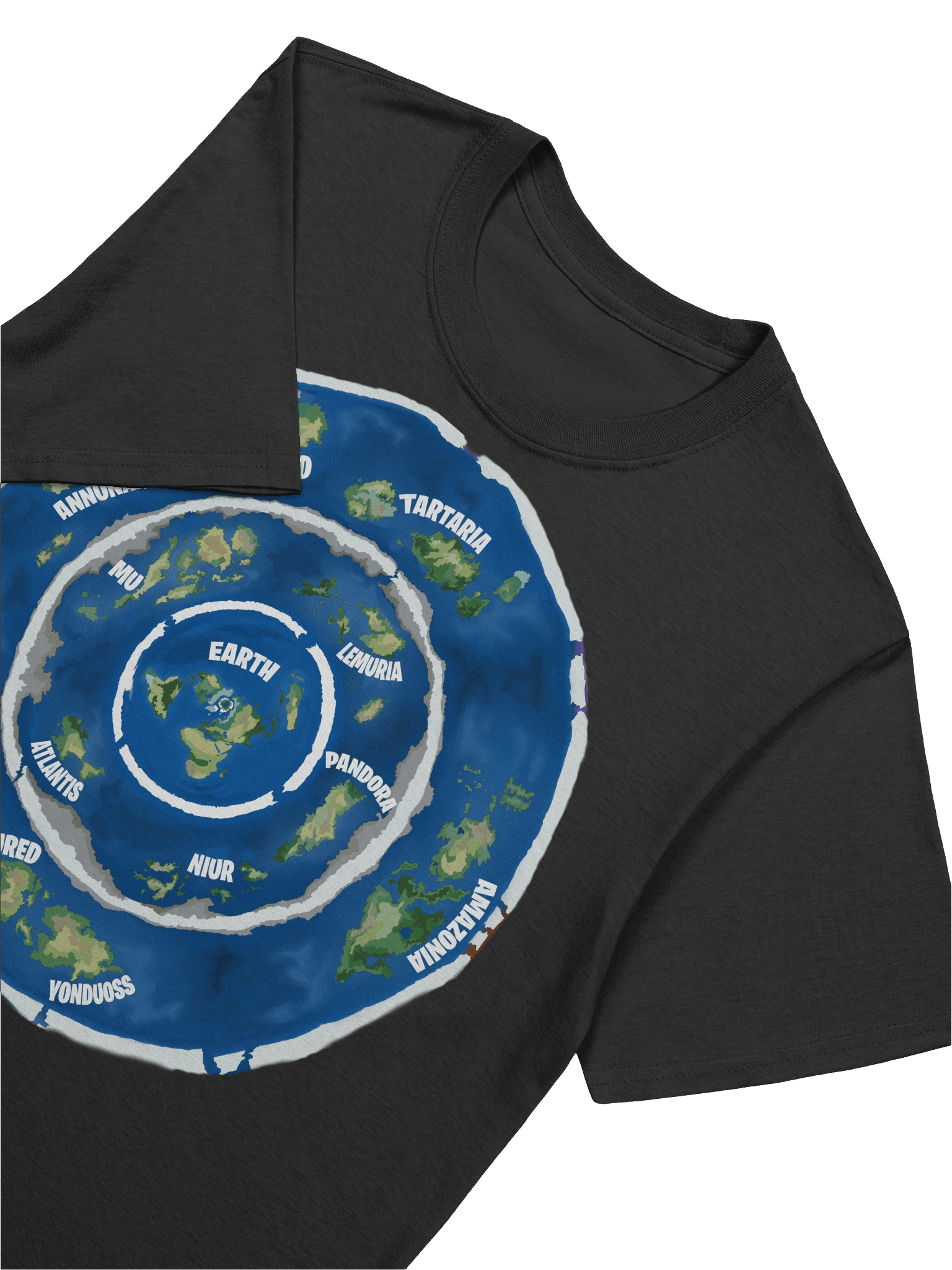 Premium Limited Edition Beyond The Ice Wall Map T-Shirt product image (3)