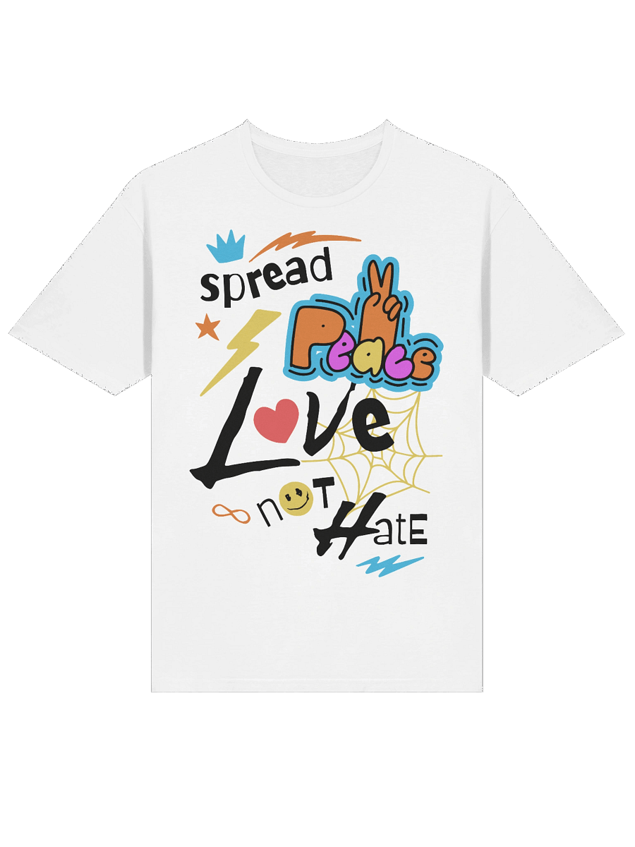 Spread Love, Not Hate | Unisex Softstyle T-Shirt by Gildan product image (4)