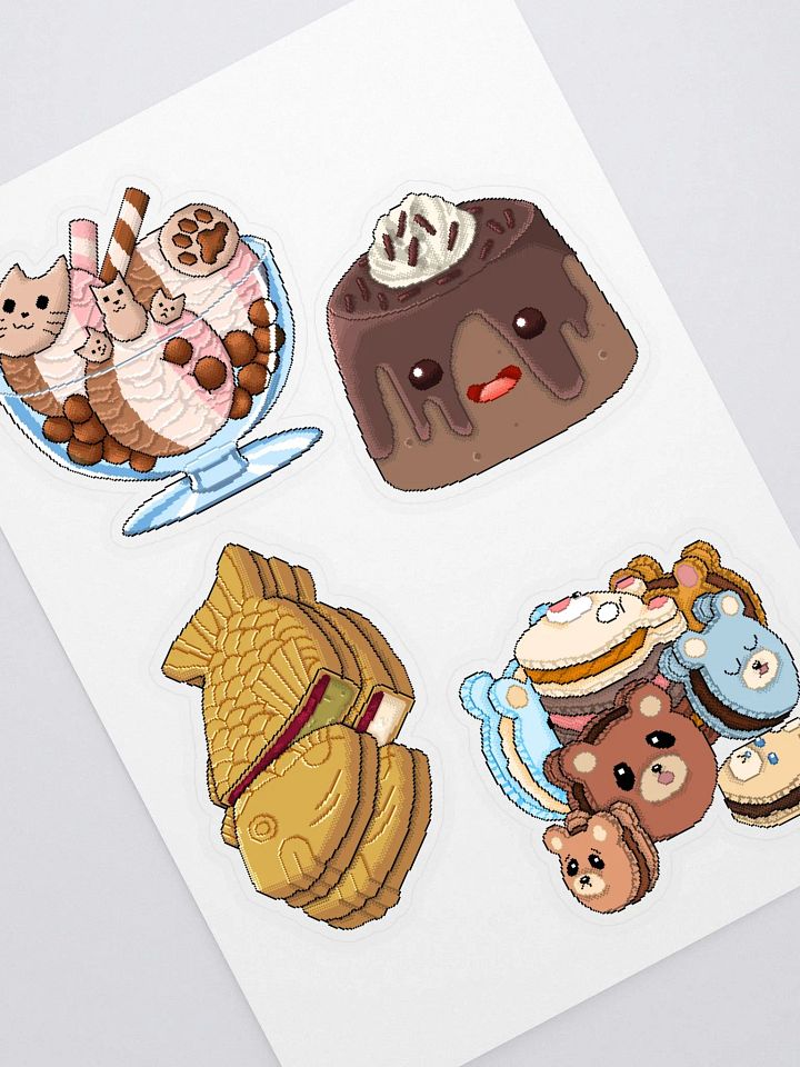 Food themed sticker sheet (5th batch) product image (1)
