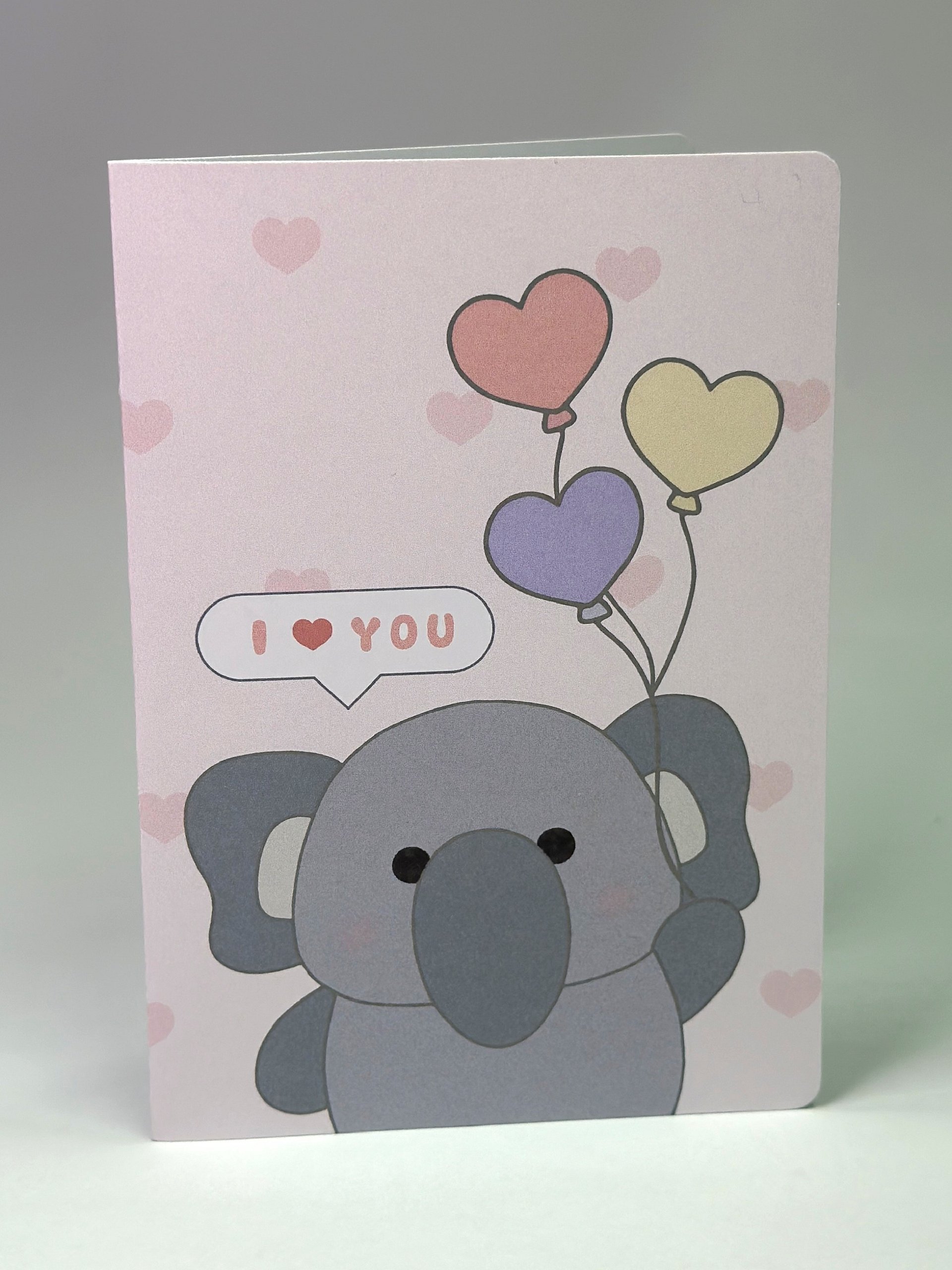 I <3 You Folding Card (Elle) product image (3)