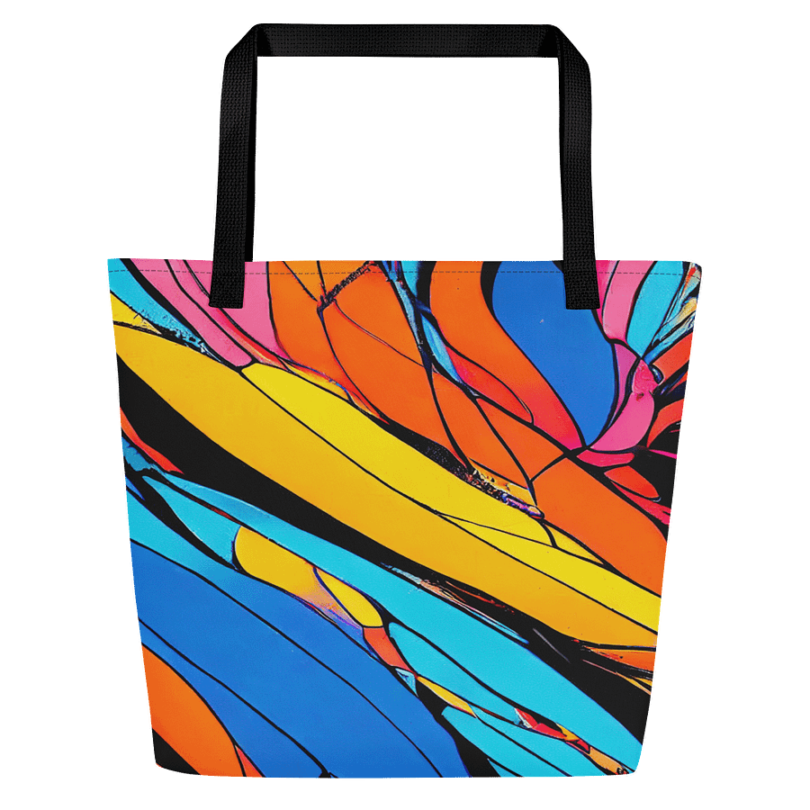 Vibrant Swirls All-Over Tote Bag product image (1)