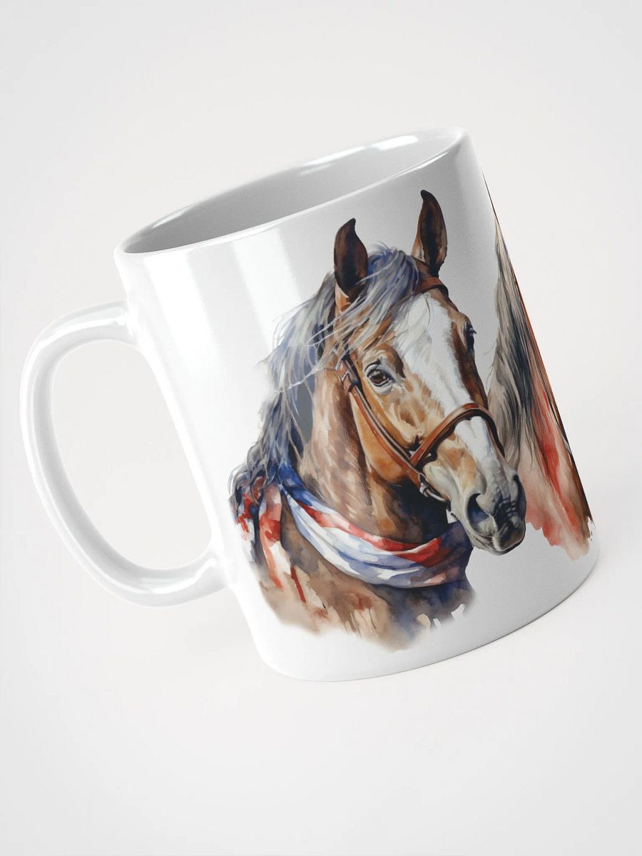 Patriotic American Horses Mug product image (4)