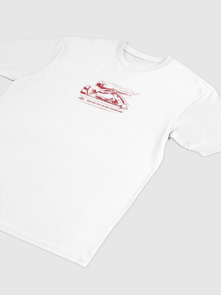 M16 OP HET DASHBOARD - White / Red - Heavyweight fabric product image (4)