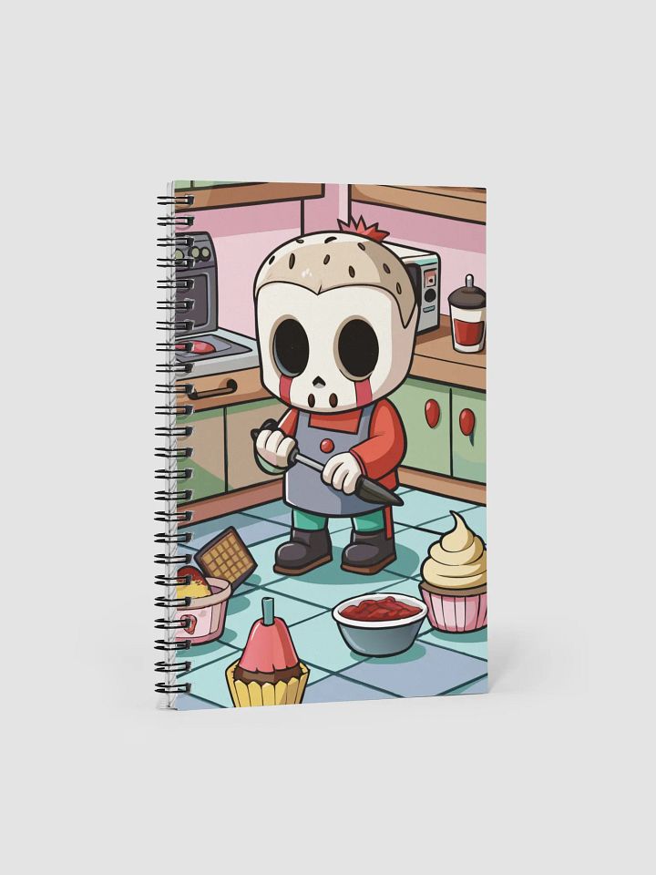 Sweet Nightmares – Chibi Slasher Baking Spiral Notebook product image (1)