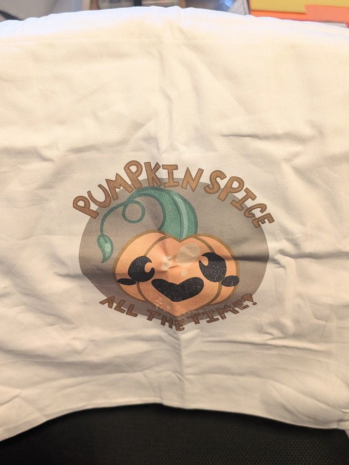 Pumpkin Spice Drawstring Bag product image (1)