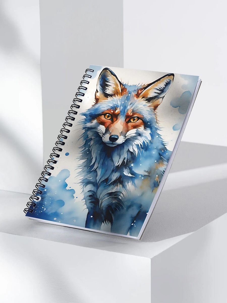 Fox Ethereal Ink Explosion Spiral Notebook product image (3)
