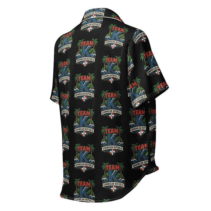 TEAM K Dominican Republic Women's Short Sleeve Pajama Top product image (2)