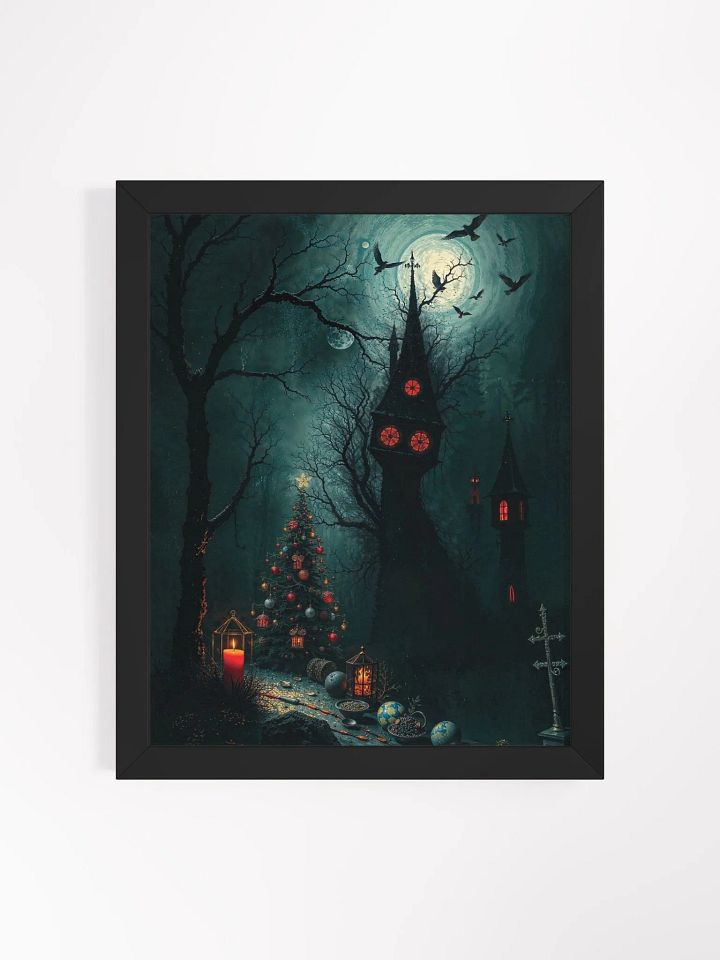 Gothic Christmas Night Framed Print product image (4)