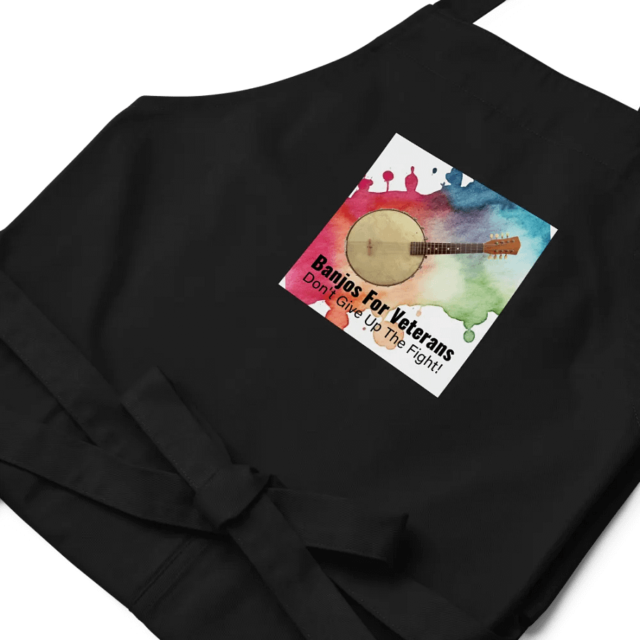 Banjos For Veterans (B4V) Artwork SOL'S Organic Cotton Apron product image (5)