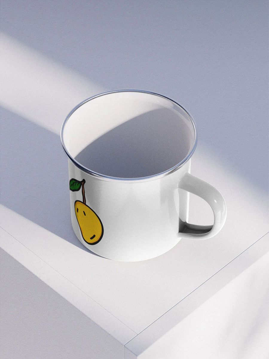 Mango Fruit Yellow Enamel Mug product image (3)